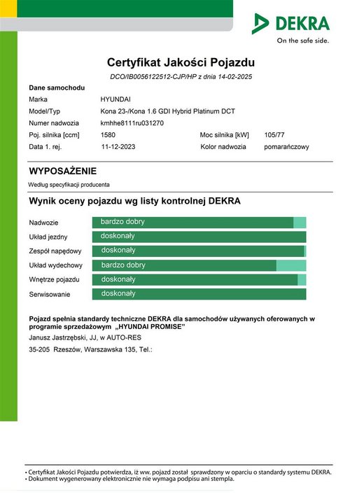 HYUNDAI Kona 23-